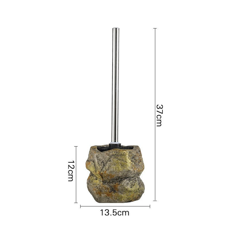 Retro Stone Bathroom Cleaning Brush.