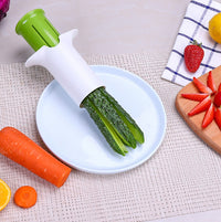 Creative fruit and vegetable slicers.