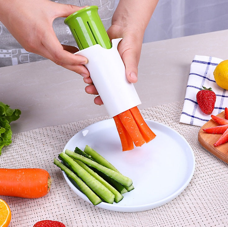 Creative fruit and vegetable slicers.