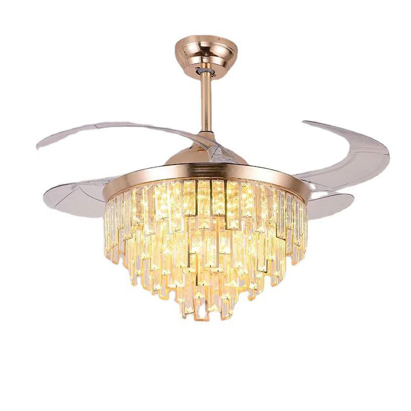 Invisible ABS Ceiling Fan Lamp