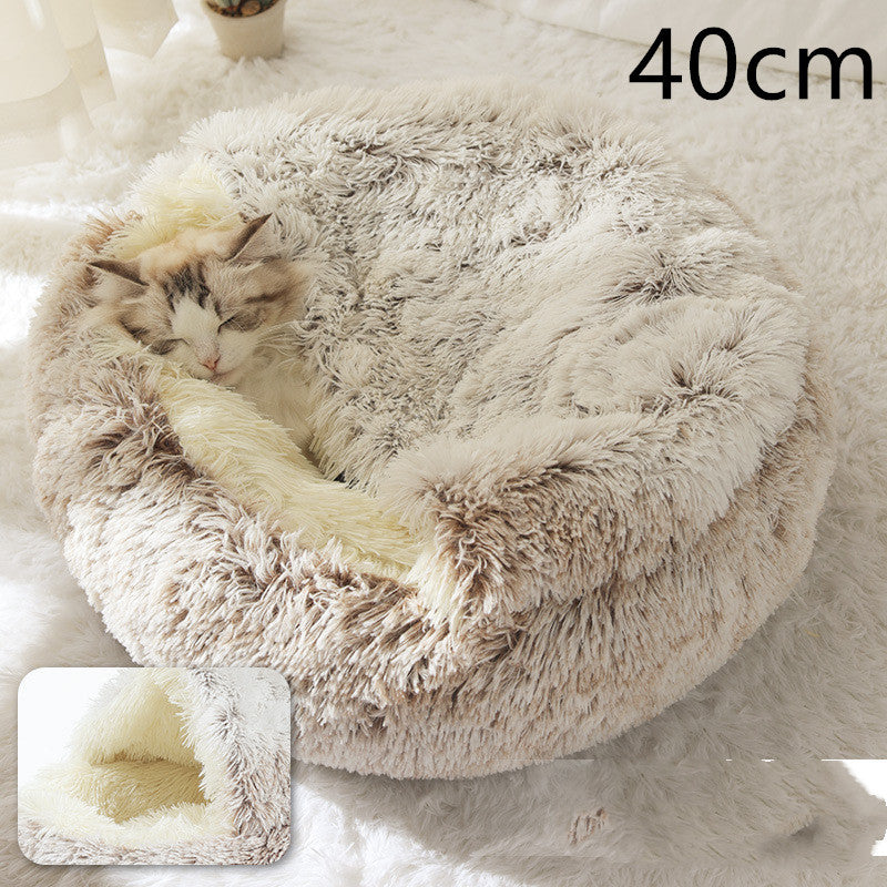 2-in-1 Pet Winter Bed