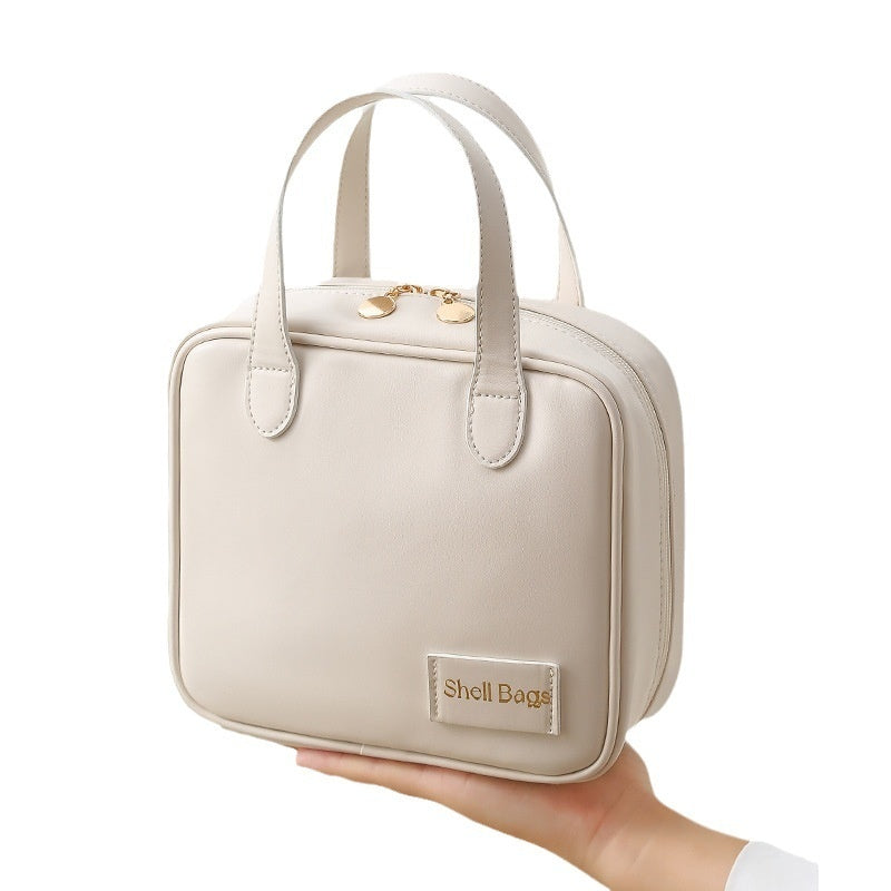 Large capacity travel makeup organizer