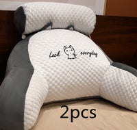 Soft Fluffy Triangle Reading Cushion