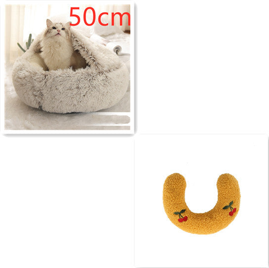 2-in-1 Pet Winter Bed