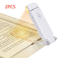 USB Rechargeable LED Clip-On Book Light with Adjustable Brightness