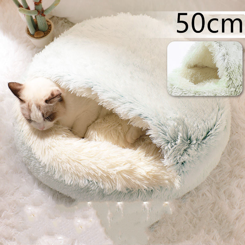 2-in-1 Pet Winter Bed