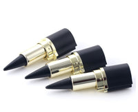 Waterproof black liquid eyeliner.