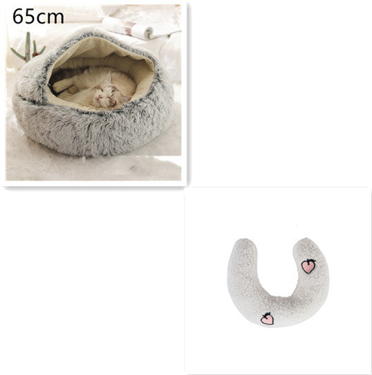 2-in-1 Pet Winter Bed