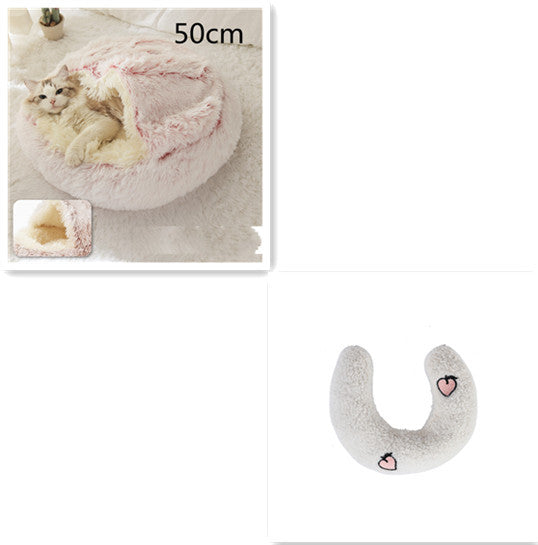 2-in-1 Pet Winter Bed