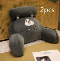 Soft Fluffy Triangle Reading Cushion