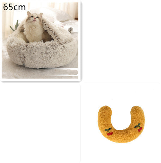 2-in-1 Pet Winter Bed