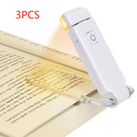 USB Rechargeable LED Clip-On Book Light with Adjustable Brightness