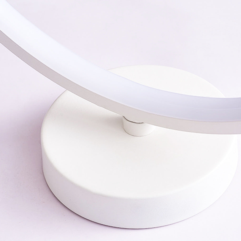 Sleek Round LED Table Lamp