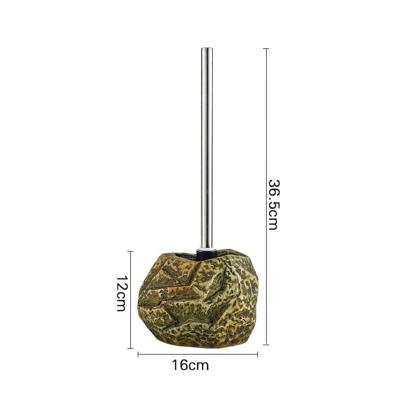 Retro Stone Bathroom Cleaning Brush.