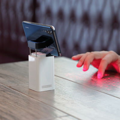 Bluetooth virtual laser keyboard.