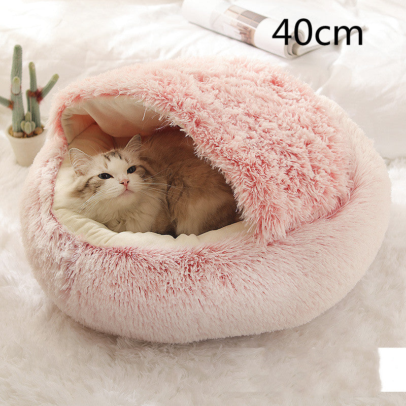2-in-1 Pet Winter Bed