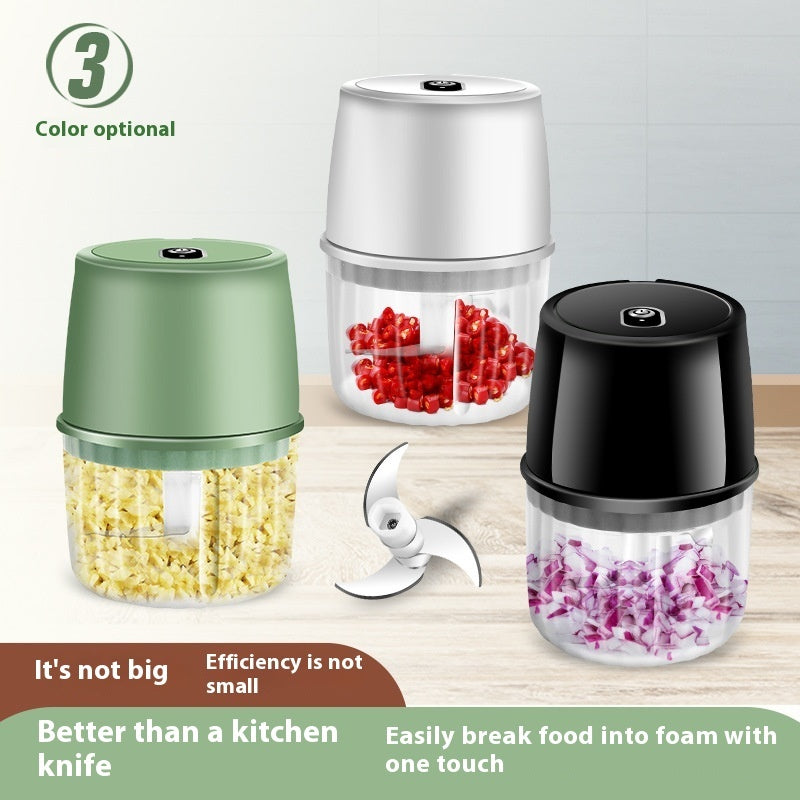 Wireless Garlic Press & Food Chopper