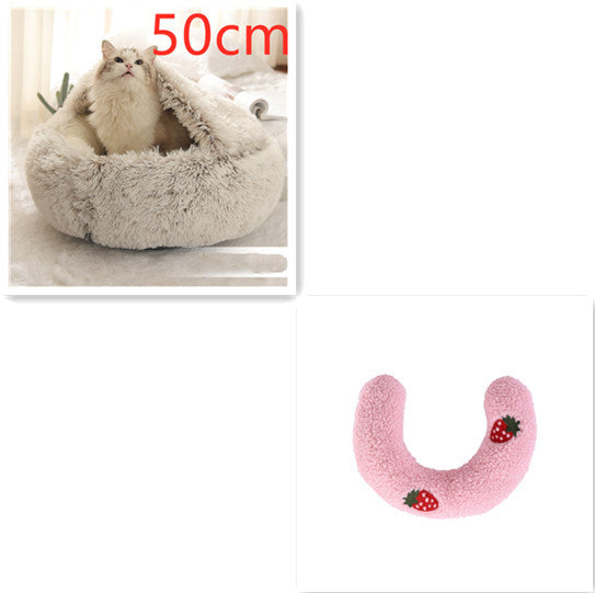 2-in-1 Pet Winter Bed