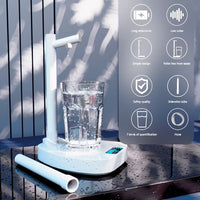 Desktop Rechargeable Water Dispenser with Extension Tube