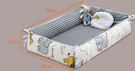 Removable Washable Baby Bionic Nursing Bed