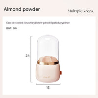 Desktop pen and makeup brush holder