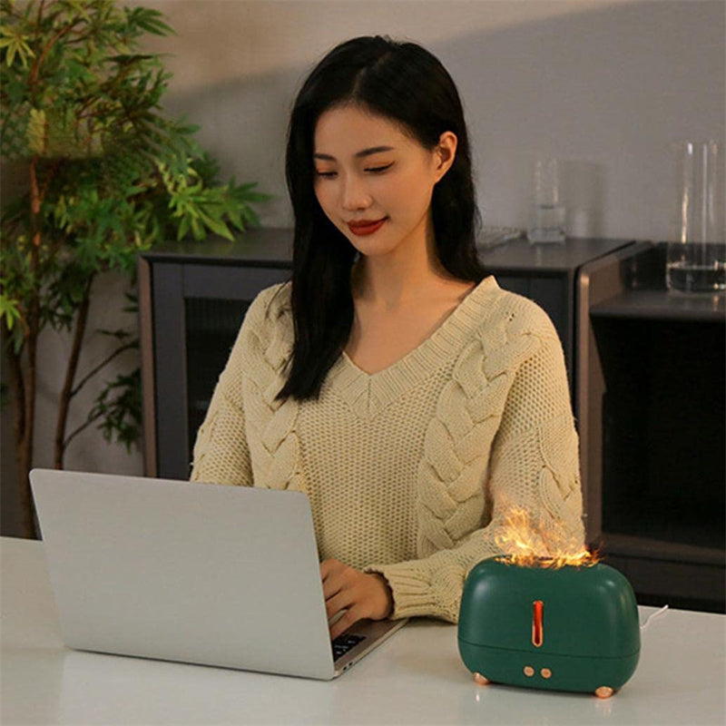 Upgraded Flame Humidifier and Essential Oil Diffuser