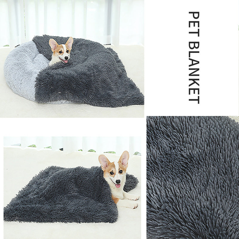 Ultra Soft Washable Non-Slip Dog Bed.