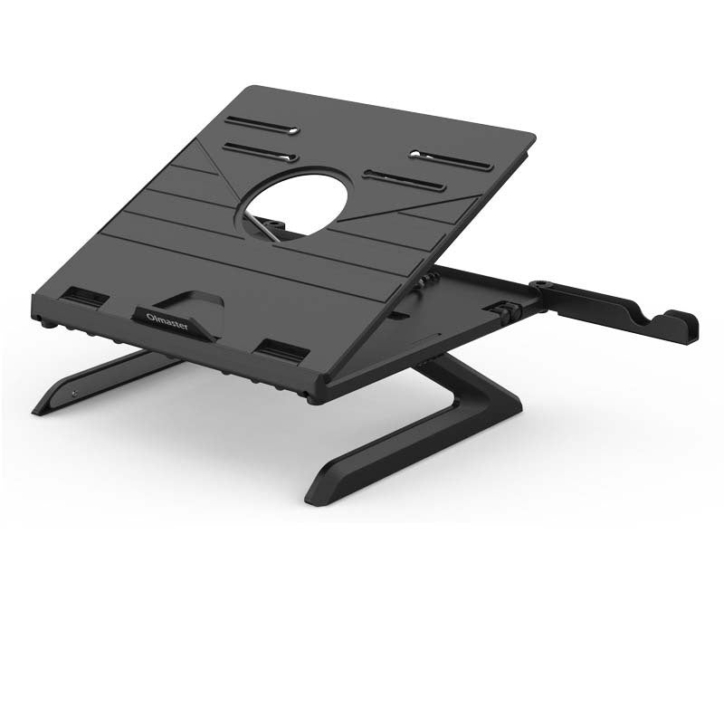 Portable folding laptop stand