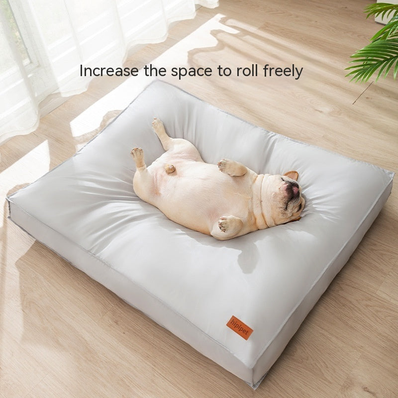 Waterproof pet bed.