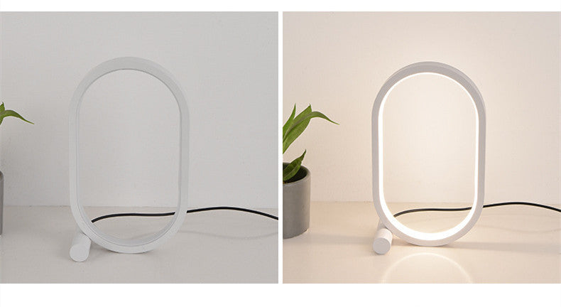 USB Oval Acrylic Touch Lamp
