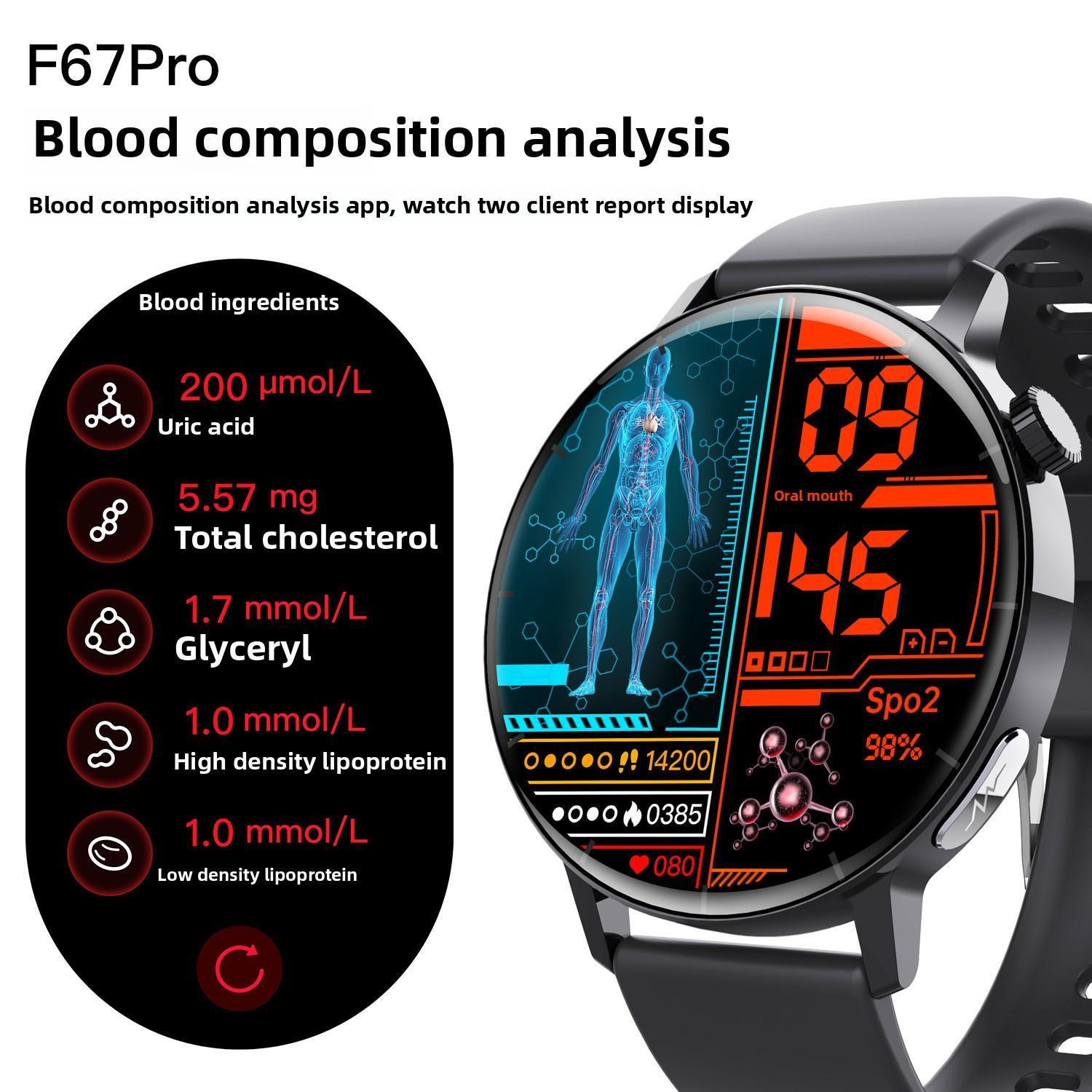 Smart Watch: Non-Invasive Health Tracker with Glucose & Vitals Monitoring