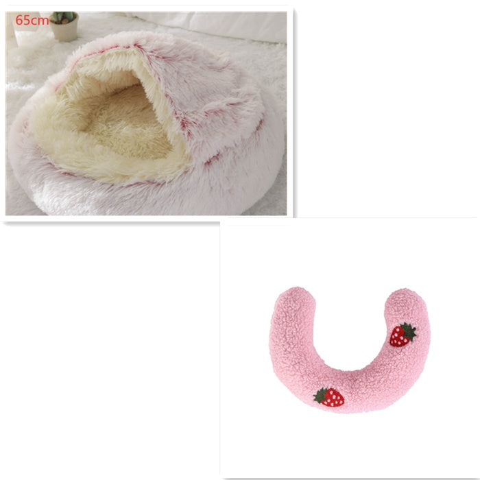2-in-1 Pet Winter Bed