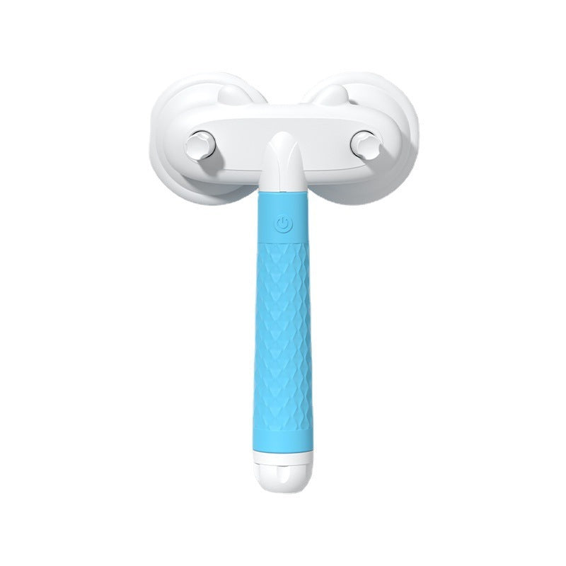 Self-Cleaning Double-Headed Pet Brush with Negative Ions