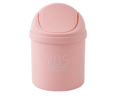 Cute girl-inspired paper basket with cover.