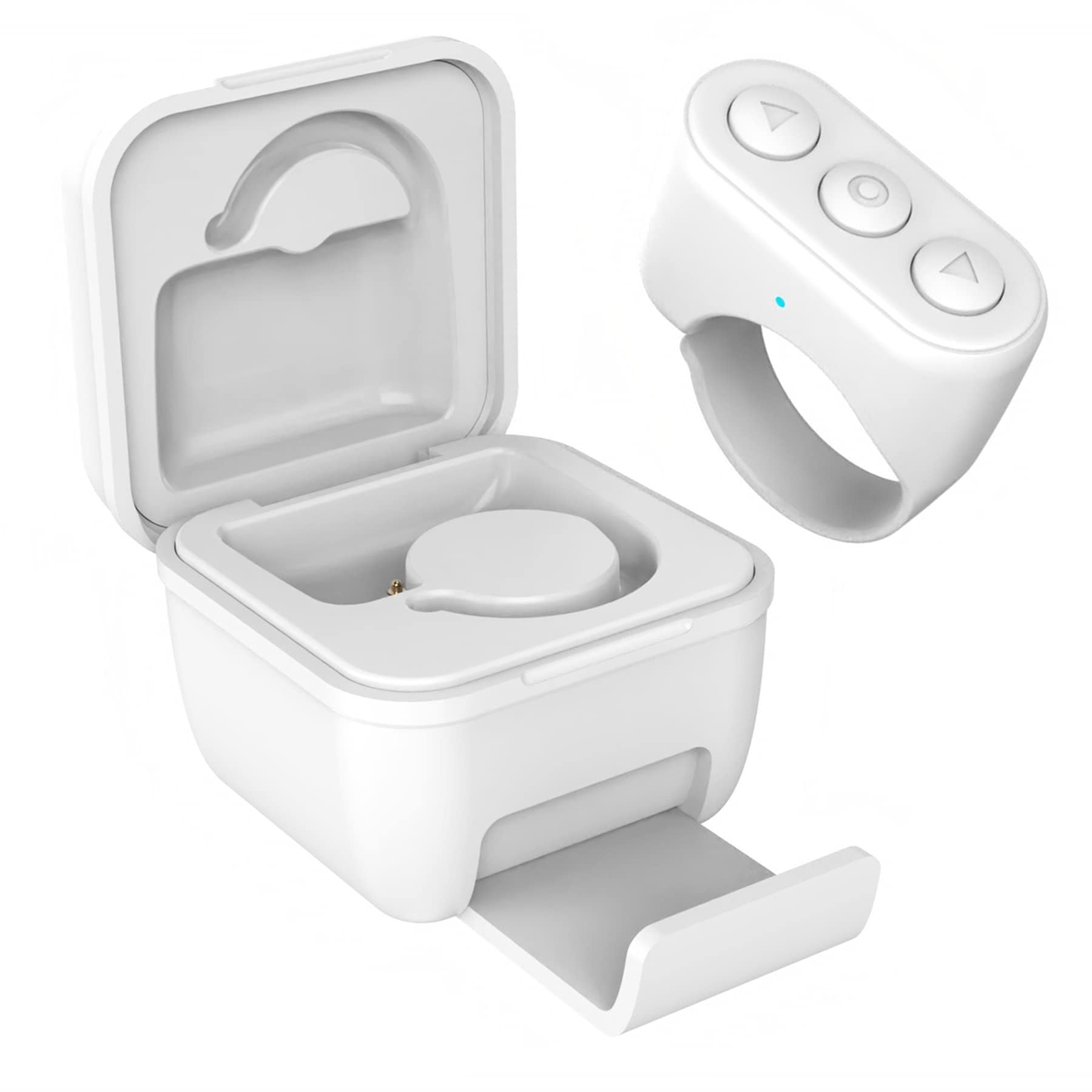 Bluetooth Fingertip Remote Control for TikTok and Video Browsing