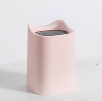 Cute girl-inspired paper basket with cover.