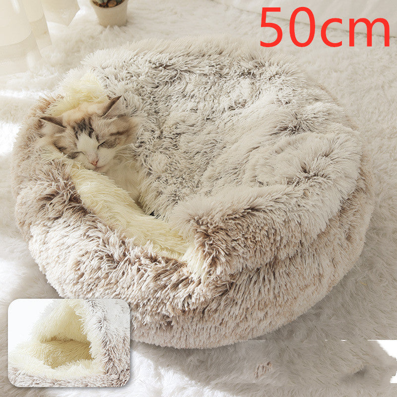 2-in-1 Pet Winter Bed