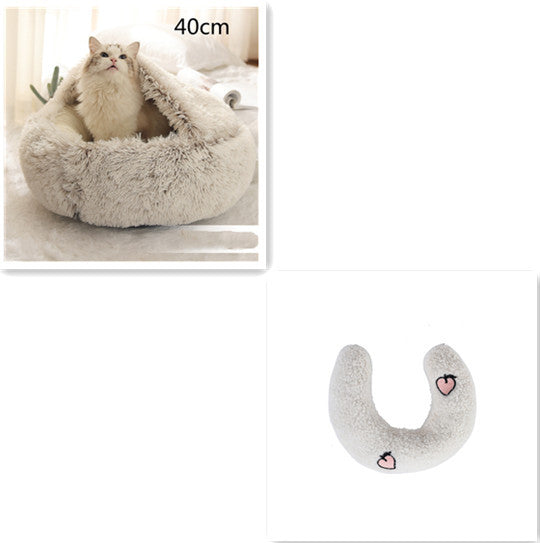 2-in-1 Pet Winter Bed