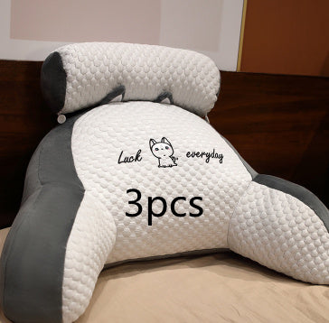 Soft Fluffy Triangle Reading Cushion