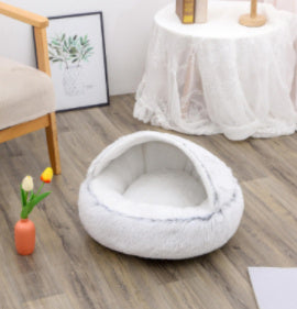 2-in-1 Pet Winter Bed