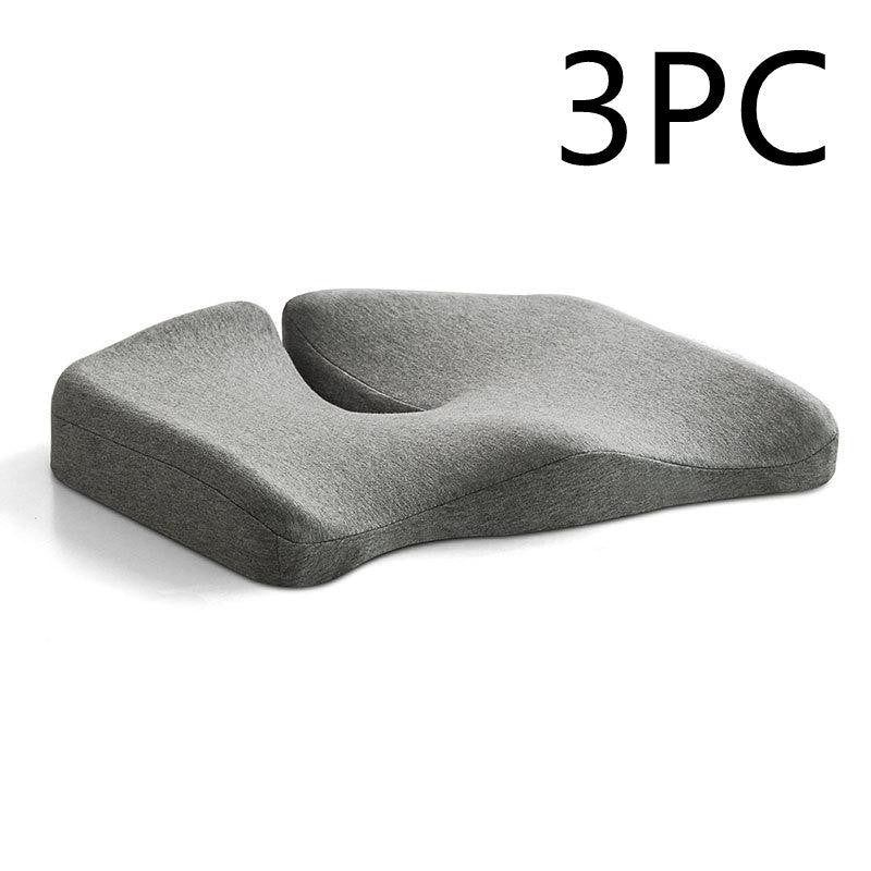 Pressure Relief Seat Cushion and Lumbar Pillow Set