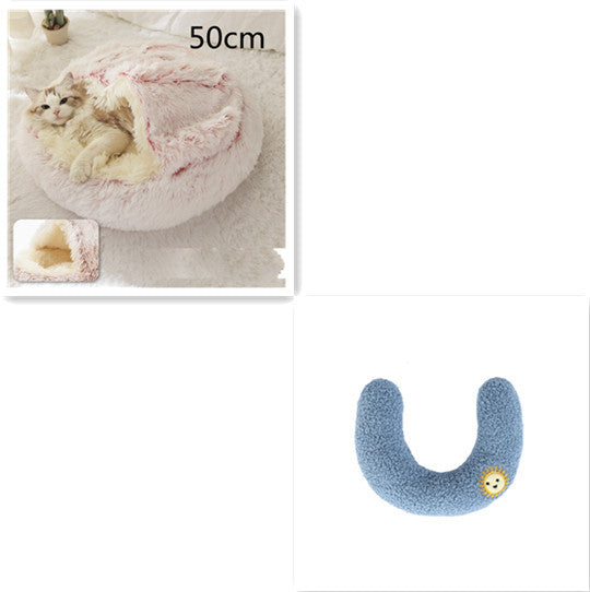 2-in-1 Pet Winter Bed