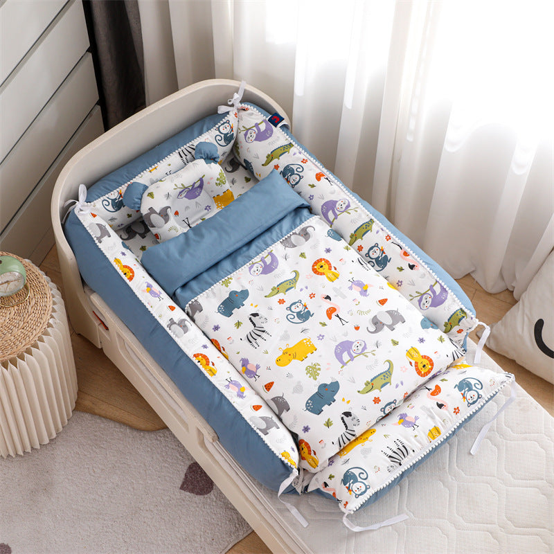 Removable Washable Baby Bionic Nursing Bed
