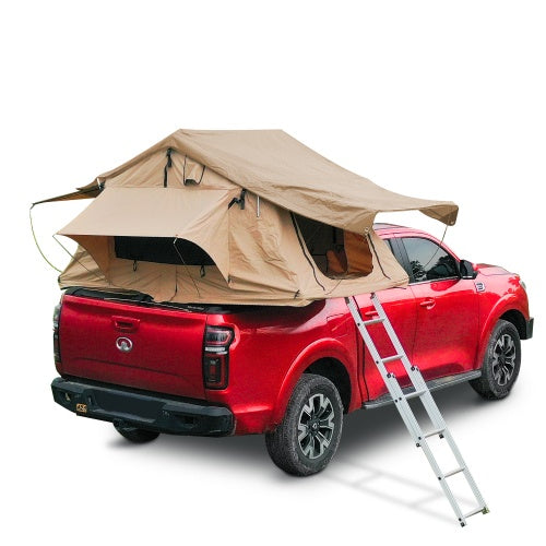 Rooftop Tent, Waterproof 280TC fabric, portable camping essential.