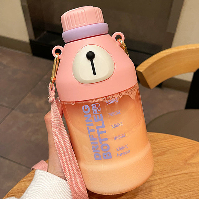Cute Drifting Bear Space Cup