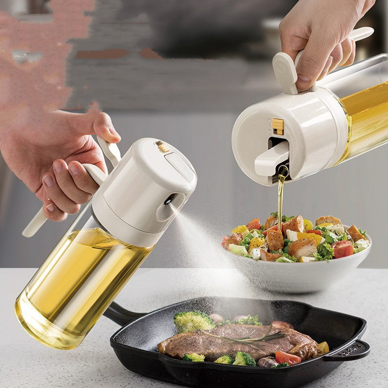 2-in-1 Oil Sprayer: BBQ Cooking and Vinegar Dispenser