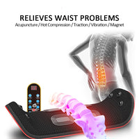 Electric Lumbar Traction Device with Vibration Massage