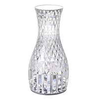 Crystal Diamond Vase LED Table Lamp for Romantic Atmosphere