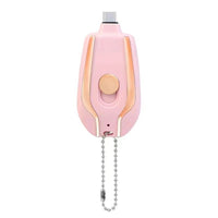1500mAh Mini Power Emergency Pod Keychain Charger