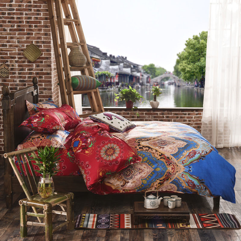 Three Quilt Covers for Bedding and Home Textiles